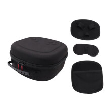 STARTRC Portable Carrying Case for Meta Quest 3/3S VR Headsets Larger Capacity Travel Protective Bag Black