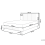 Beliani Bed Chenille TALENCE 180 x 200 cm (EU Super King) Light Grey 5