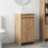VidaXL vidaXL Badezimmerschrank mit Waschbecken Artisan-Eiche 1