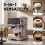 Living And Home Espresso Machine with Milk Frother 3