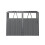 Living And Home 5x4 FT Metal Double Bin Storage Shed 3