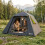 2-Person Camping Tent, 3000mm Waterproof, 2 Doors 2