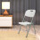 Set of 2 Heavy Duty Folding Plastic Chairs 5