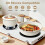 8pcs Detachable Cookware Set Pot Pan Non Stick Stackable For All Stoves 6