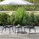 Three-Piece Rattan Bistro Set - Black 4