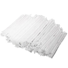 Słomki Jumbo z okazji Black Friday do herbaty bąbelkowej - 300 szt. przezroczystych plastikowych słomek do picia koktajli ow