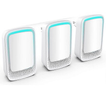 Kit com 3 Ionizadores de Ar para Casa, Gerador de Íons Negativos, Purificador de Ar Silencioso para Quarto, Escritório e Cozi