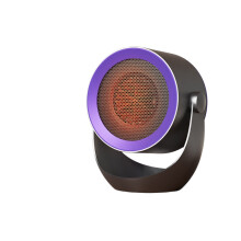 Aquecedor de pés de precisão de 500 W, aquecedor de mesa compacto com desligamento automático em caso de superaquecimento par