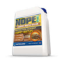 (5L) NOPE! Carpet Beetle Killer - Fast Acting, Odourless and Stainless Carpet Beetle Treatment for home use.
