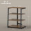 HiFi Stand with 4 Shelves - Rustic Brown 3