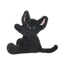 (BlackLightEdition)Joli support de boîte à mouchoirs pour chat à longue traîne de dessin animé pour décoration de dortoir et