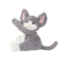 (GrayLightEdition)Joli support de boîte à mouchoirs pour chat à longue traîne de dessin animé pour décoration de dortoir et