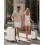 (Beige) 19+24+28 Inch 3 Pcs Hard Shell Suitcase Set ABS with 4 Wheels Spinner 3