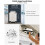 (Beige) 19+24+28 Inch 3 Pcs Hard Shell Suitcase Set ABS with 4 Wheels Spinner 9