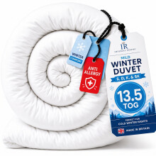 (13.5 Tog, Double) Coverless Hotel Quality Duvets | Extra Soft All Seasons Warm Duvets Fluffy & Non Allergic