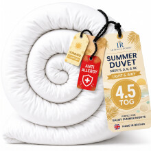 (4.5 Tog, King) Coverless Hotel Quality Duvets | Extra Soft All Seasons Warm Duvets Fluffy & Non Allergic