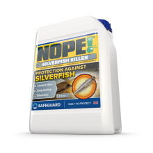 (5L) NOPE Silverfish Killer Spray - Long-Lasting, Odourless, Fast Acting for Indoor and Outdoor use