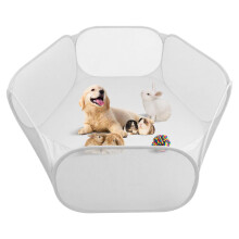 Pet Playpen Safety Barrier for Small Pets - Supervised Exercise, Space Separation & Social Interaction
