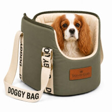 Dog Carrier Bag & Travel Dog Bed by Tails Of Glory for Small Dogs, Puppies and Cats up to 8 kilos