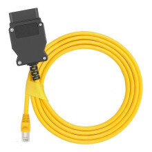 OBD2-kabel 2 meter, compatibel met BMW F/G-serie RJ45-adapter voor snelle Ethernet-codering en diagnose.