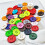 50pcs 25mm(1") Multi Color Resin Button Sewing Buttons for Craft Clothes 1