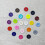 50pcs 25mm(1") Multi Color Resin Button Sewing Buttons for Craft Clothes 4