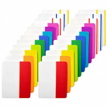 400 Pieces Tabs 2 Inch Sticky Index Tabs, Writable and Repositionable File Tabs Flags for Pages or Book Markers, Reading Note