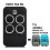 Garage Door Remote Control 433MHz Gate Control Rolling Code Remote Control Compatible with for ECHO TX4 RC GENIUS 3