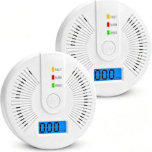 Carbon Monoxide Detector,Carbon Monoxide Alarm With LED display, CO Alarms Monitor for Home Safety,Comply with EN50291 Standa