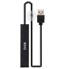 Mini-akvaarion lämmitystanko, akvaarion lämmitin, upotettava termostaattilämmitin, suolavesi-/makeavesi-USB-lataus