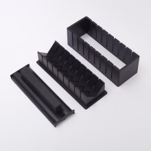 Ensemble de 3 pièces : Moule à sushi, moule à sushi nori, outil de cuisine DIY en forme de cœur pour onigiri