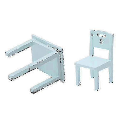 Ensemble de 3 tables et chaises miniatures pour enfants 1