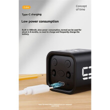Timer Flip Gravity Sensor Timer Countdown&Countup 5/10/30/60min&Custom Timing for Work Learning Kitchen Cooking