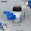 Vanne papillon robuste pour cuve IBC de 1000 L - Écrou S75x6 5