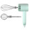 Batteur électrique à main sans fil, portable, rechargeable par USB, 3 vitesses - vert 1