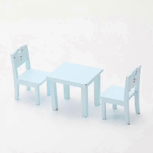 Ensemble de 3 tables et chaises miniatures pour enfants