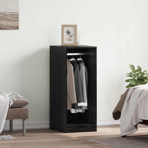 VidaXL vidaXL Kleiderschrank Schwarz Eichen-Optik 41 x 48 x 102 cm