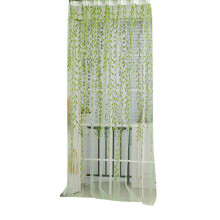 Rideaux en fil de verre et en tulle, décoration de chambre, panneaux transparents
