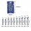 Metric small professional mini combination wrench spanner set 4-11mm 10pcs 1