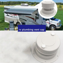 Aluminum RV Roof Sewer Plumbing Vent Cap Kit- Exterior Accessories for Trailers, Campers, and Motorhomes 1 Pack