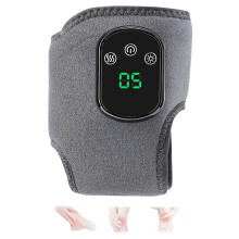Voetmassageapparaat met verwarmde enkelbandage, draadloos en draagbaar ontwerp, voor thuis, op kantoor en op reis.