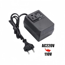 200W AC 220V to 110V Reduce Transformer Convert Power EU Plug Adapter
