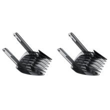 2x Haartrimmer met vaste lengte-opzetkam, compatibel met HC7460, HC7462, HC9450, HC9452 en HC9490 (7-24 mm).