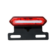 48V E-Bike Rücklicht LED Sicherheitswarnleuchte für Elektrofahrräder, wasserdicht, SM-Stecker