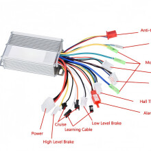 Controlador de velocidad para patinete eléctrico (E-bike) para el mercado europeo, motor CC sin escobillas de 36 V/48 V y 350