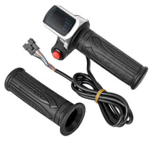 Universeller Gasgriff mit LCD-Display für 36-V-Drehgasgriffe an Elektrofahrrädern und Scootern