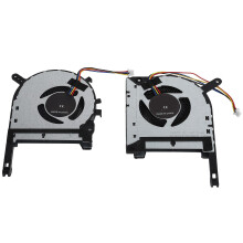 Lot de 2 ventilateurs de remplacement pour processeur et carte graphique d'ordinateur portable, compatibles avec les modèles AS