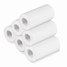 Rouleau de papier thermique 57 x 30 mm pour imprimantes d'étiquettes et appareils photo instantanés