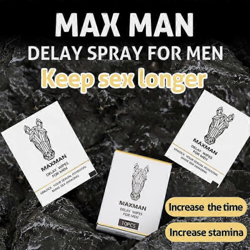 10pcs Matou Men's Delayed Ejaculation Wipes
