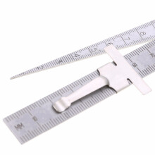 Ferramenta de Inspeção de Furos com Calibrador de Folga Cônico para Soldagem em Aço Inoxidável de 1 a 15 mm